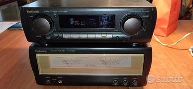 Hi-Fi Technics SC-CA1060 Pre + Finale con VU Meter