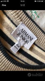 Maglia di Giorgio Armani tg 10 originale