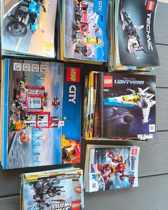 100 libretti istruzioni LEGO originali 