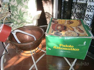 Paiolo Automatico Ercole in rame per polenta - Vin