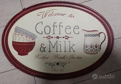 Insegna in metallo vintage 