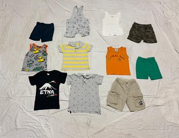 Abbigliamento estivo per bimbo taglia 18-24 mesi