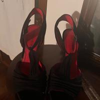 Sandalo stupendo in camoscio e pelle