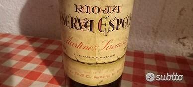 Vino Rioja Reserva del 1922