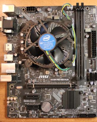 Scheda Madre MSI+Processore i3 8300 + Ram DDR4