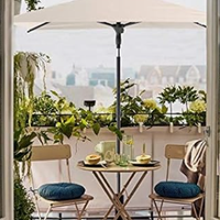 Ombrellone inclinabile 160 x 200