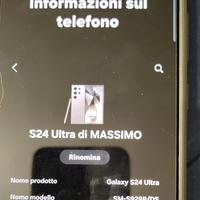 Samsung s 24 ultra  grigio 512 gb