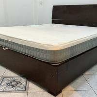 Letto cassettone Mondo Convenienza marrone