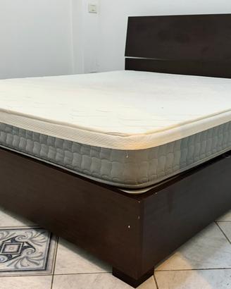 Letto cassettone Mondo Convenienza marrone