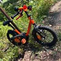 Bicicletta MTB 3-6 anni – Arancio / Nero Acciaio