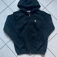 Felpa Zip Carhartt Nera Taglia M