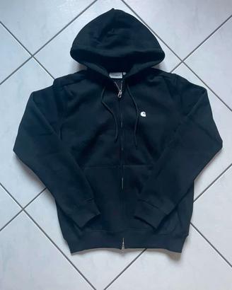 Felpa Zip Carhartt Nera Taglia M
