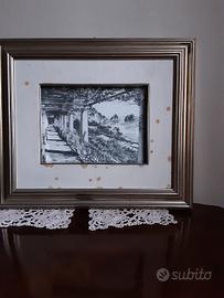 serigrafia su seta autore D'Amico G. M.