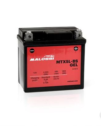 Batteria malossi MTX5L-BS precaricata GEL