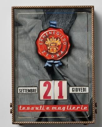 Calendario Perpetuo Vintage Ermenegildo Zegna STOP