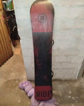 Tavola Snowboard 155  + attacchi