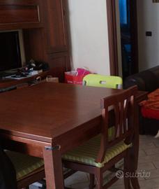 Tavolo in legno massello 1×1