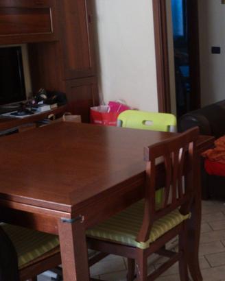 Tavolo in legno massello 1×1