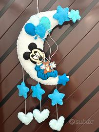 Fiocchi nascita personalizzati topolino e Minnie