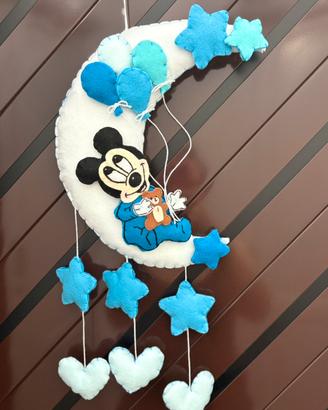 Fiocchi nascita personalizzati topolino e Minnie