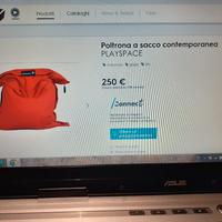 poltrona a sacco playspace