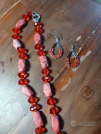 Set collana + orecchini
