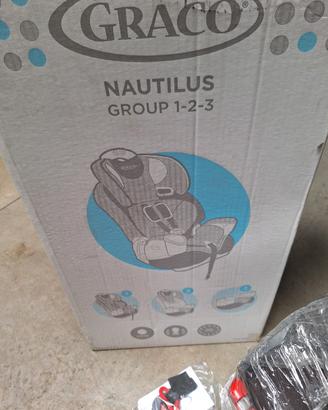Graco Nautilus gruppo 1 2 3 inclusi tre copri segg