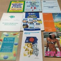 9 opuscoli di medicina - allegati a Grazia Epoca -