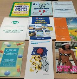 9 opuscoli di medicina - allegati a Grazia Epoca -