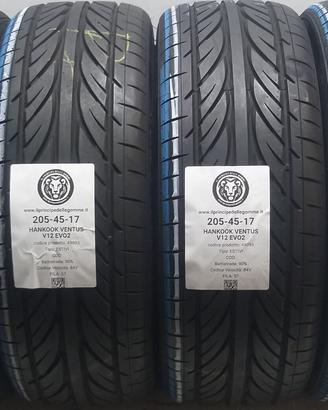 4 GOMME 205 45 17 HANKOOK A49095