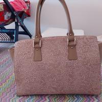 Borsa bauletto tortora