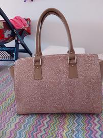 Borsa bauletto tortora