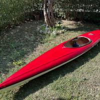 Canoa Kayak in vetro resina