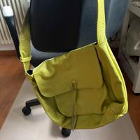 Borsa verde mela pelletteria venezia