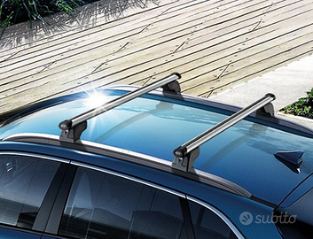 Barre portatutto Kia Niro con portabici doppio