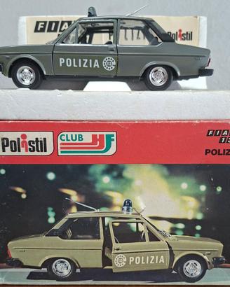 polistil fiat 131 verde della polizia