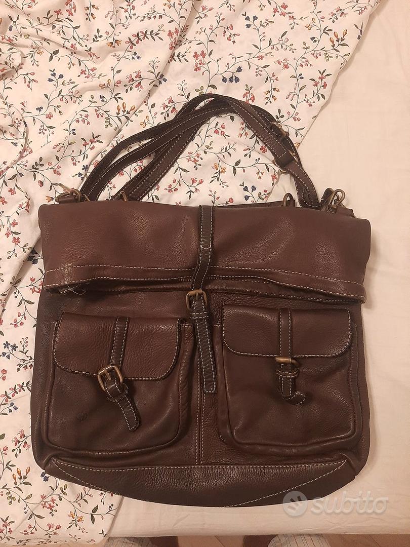 Zaino in vera pelle di vitello di Barone Firenze Abbigliamento e