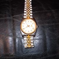 Orologio bicolore