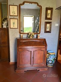 mobile con ribaltina  legno massello 