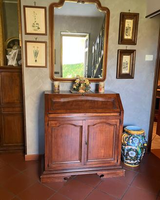 mobile con ribaltina  legno massello 