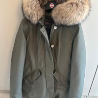 Woolrich Artic Raccoon Parka in Ramar Cloth