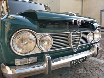 ALFA ROMEO GIULIA SUPER 1600 BOLLINO ORO