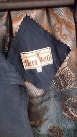 GIACCIA VERA PELLE TG. 44  IN RENNA