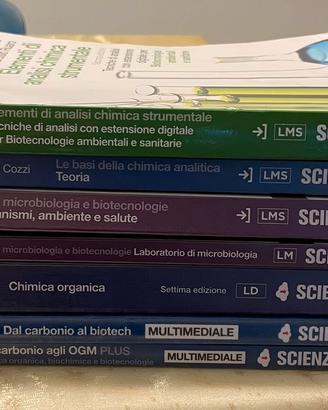 Libri testo MALIGNANI triennio chimica