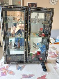 Vetrinetta completa di bomboniere