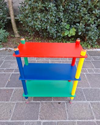 Mobiletto Scaffale a Matita Colorata per Bambini