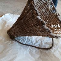 Cesta porta legna vintage 