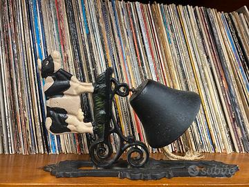 Campana Parete Campanello Porta Mucca Ghisa Metall