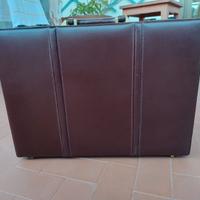 Valigetta vera pelle rigida vintage