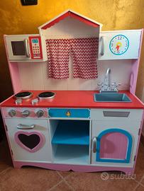 Cucina giocattolo grande legno giochi